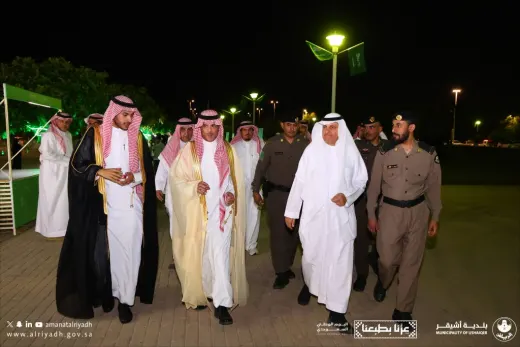 أشيقر تتوشح باللون الأخضر وتختتم احتفالاتها باليوم الوطني السعودي بنجاح مبهر