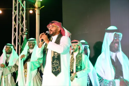 أشيقر تتوشح باللون الأخضر وتختتم احتفالاتها باليوم الوطني السعودي بنجاح مبهر