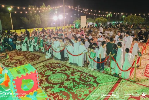 أشيقر تتوشح باللون الأخضر وتختتم احتفالاتها باليوم الوطني السعودي بنجاح مبهر